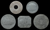 Theatre and Entertainment, STRAND, Lyceum Theatre, Theatre Royal, English Opera House, uniface copper, t r e o h box...