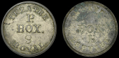 Theatre and Entertainment, DRURY LANE, Theatre Royal, Third and Fourth Theatres, plated tin bracteate, theatre royal...