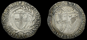 Commonwealth (1649-1660), Shilling, 1655, mm. sun on obv. only, 5.82g/10h (ESC 145 [993]; N 2724; S 3217). About...