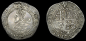Charles I (1625-1649), Exeter mint, Sixpence, 1644, mm. rose, small mark of value, date divided by mm., 2.50g/12h...