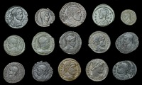 Roman Imperial Coinage, Constantine I, miscellaneous bronzes (15), various types [15]. Very fine	 £70-£100