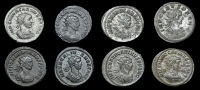 Roman Imperial Coinage, Carus, Antoninianii (2), revs. Providentia, Spes; Carinus, Antoninianii (6), revs. Emperor...