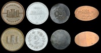 Gibraltar, Anonymous issuer, 2 Pesetas, obv. GIBRALTAR over a depiction of The Rock and possibly two sailing boats,...