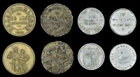 Malta, ‘Sherry Girl Tokens’, United Service Music Hall, obv. VNITED SERVICE-MVSIC HALL* around BY / CHARLIE /...