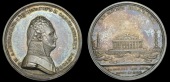 Russia, Alexander I (1801-25), Foundation of the St Petersburg Bourse, 1805, a silver medal by C. Leberecht,...