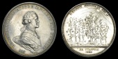 Russia, Paul I (1796-1801), School of the Order of St Catherine, a silver award medal by C. Leberecht and V....