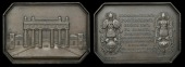 Russia, Nicholas I (1825-55), Opening of the Moscow Triumphal Arch, St Petersburg, 1838, a bronze plaque by H. Gube,...