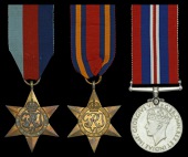 Three: Flight Sergeant S. Alexander, 159 Squadron, Royal Air Force Volunteer Reserve, who was killed in action when...
