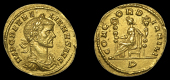 Roman Imperial Coinage, Aurelian, Aureus, Milan, c. 270-1, laureate, draped and cuirassed bust right, imp c d...
