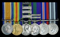 Six: Lieutenant-Colonel C. J. B. Church, 14th Sikhs, who was wounded in Mesopotamia during the Great War, was twice...