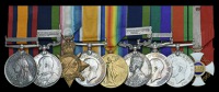 A scarce double-issue I.G.S. group of nine awarded to Lieutenant-Colonel J. C. Philips, Indian Army, late Middlesex...