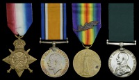Four: Lieutenant-Colonel O. H. Eliot, Kashmir Rifles, who served in East Africa with the Punjab Volunteer Maxim Gun...