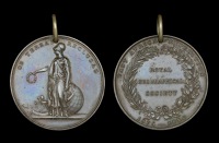 A rare Royal Geographical Society Bronze Medal for the East African Expedition of 1878-80 to Lake Nyasa and Lake...