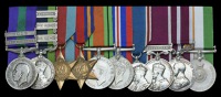 A rare ‘Waziristan’ 1924 ‘immediate’ M.S.M. group of ten awarded to Captain A. Greenhalgh, Royal Engineers,...