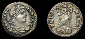Roman Imperial Coinage, Valens, Siliqua, Trier, c. 367-75, similar, 2.09g (RIC 27e). Good very fine, toned	 £90-£120