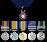 A 1921 Mesopotamia ‘Central Kurdistan’ C.I.E. group of six awarded to Lieutenant-Colonel B. M. Carroll, Indian...