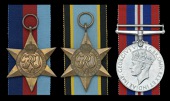 Three: Warrant Officer (Air Gunner) A. W. H. Page, 103 Squadron, Royal Air Force Volunteer Reserve, who was killed...