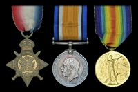 Three: Private A. West, 2nd Battalion, Royal Berkshire Regiment, who was killed in action on the first day of the...