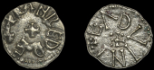 Kings of Northumbria, Eanred (810-841), silver Styca, Eadvini, 1.14g/11h (N 186; S 860). Apparently fairly high...
