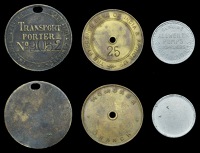 Kenya, G. North & Son, Ltd, advertising token, uniface, GENUINE / ALLWEILER / PUMPS / SUPPLIERS / * / G. NORTH &...