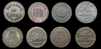 MIDLOTHIAN, Edinburgh, John Pollands, Farthing, 3.04g/9h (DH 114; W 7230); James Reith, Farthing, 2.71g/6h (DH 115);...