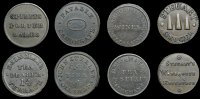 MIDLOTHIAN, Edinburgh, David Sinclair, Farthing, 2.40g/6h (DH 122; W 7251); John Steele, Farthing, 2.57g/6h (DH 123;...