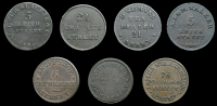 MIDLOTHIAN, Edinburgh, Peter Thomson, Farthing, 2.63g/6h (DH 132; W 7259); Walker, Blackie & Co, Farthing, 2.63g/6h...