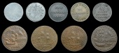 MIDLOTHIAN, Leith, William Christie, Farthing, 1819, 3.39g/6h (DH p.439, no.1); George Fyfe, lead Farthing,...