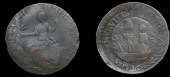 PERTHSHIRE, Doune, Isabella Somervill, a MIDLOTHIAN, Leith, issuer uncertain, Halfpenny, 1797 (DH 60-1), obv....