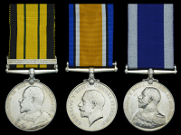 Three: Leading Boatman W. J. Pine, H.M. Coast Guard

Africa General Service 1902-56, 1 clasp, Somaliland 1908-10...