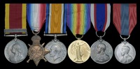 Six: Petty Officer W. J. Shepherd, Royal Navy and Royal Fleet Reserve

China 1900, 1 clasp, Relief of Pekin (W. J....
