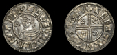 Æthelred II (978-1016), Small CRVX type, York, Leofstan, lefstan m¯o eofi, two pellets by c in first quarter,...
