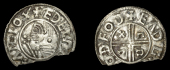 Æthelred II (978-1016), Small CRVX type, Thetford, Eadgar, eadg[——]o deod, 0.79g/12h (Carson 101; BEH 3699; N...