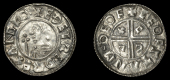 Æthelred II (978-1016), Small CRVX type, York, Leofstan, leofstan m¯o eof, 1.28g/12h (cf. BEH 757; N 770 var.; S...