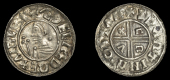 Æthelred II (978-1016), Small CRVX type, Stamford, Svartlingr, spartin m¯o stan, 0.82g/11h (BEH –; N 770 var.; S...