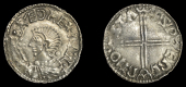 Æthelred II (978-1016), Long Cross type, Stamford, Svartgeirr, spergr mo sta, 1.46g/6h (BEH 3544; N 774; S 1151)....