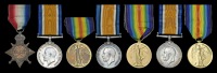 Three: Leading Victualling Assistant E. G. Gollop, Royal Navy, who died at Gibraltar on 3 May 1918
1914-15 Star...