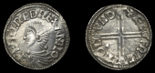 Æthelred II (978-1016), Long Cross type, London, Ælfric, ælfric m’o lvnd, 1.61g/9h (BEH 2080; N 774; S 1151)....