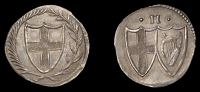 Commonwealth (1649-1660), Halfgroat, 0.92g/2h (ESC 224 [2160]; N 2728; S 3221). Extremely fine, toned	 £90-£120