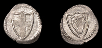 Commonwealth (1649-1660), Halfpenny, 0.24g/12h (Withers 1; ESC 230 [2363]; N 2730; S 3223). Mint state, full...