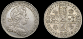 George I (1714-1727), Crown, 1726, roses and plumes, edge decimo tertio (ESC 1546 [115]; S 3639A).  Good very fine,...