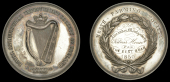 Royal Agricultural Improvement Society of Ireland, a silver award medal by W. Woodhouse adapted for the Meath...