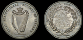 Royal Agricultural Society of Ireland, a silver award medal by J. Woodhouse and Jones of Dublin, crowned harp, rev....