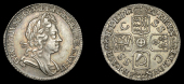 George I (1714-1727), Sixpence, 1723 ss c, larger lettering (ESC 1614 [1601]; S 3652). Extremely fine, toned	...