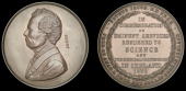 Arthur Jacob, 1860, a copper medal by J. Woodhouse, bust left, rev. legend, 64mm (BHM 2675). Virtually as struck; in...