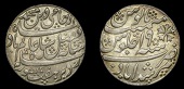 India, EIC: Bengal Presidency, Murshidabad, Rupee, 1793-1818 issue, Calcutta, 11.66g/11h (Stevens 4.18; Prid. 157)....