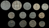 India, EIC: Bombay Presidency, Pice, date (1773?) unclear (Stevens 2.116; Prid. 110); Pice, 1794, type II, Soho...