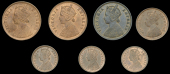 India, British India, Victoria, Quarter-Annas (2), 1877c, 1889c (SW 6.486, 6.509; Prid. 611, 622); Quarter-Anna,...