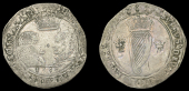 Philip and Mary (1554-1558), Shilling, 1555, mm. portcullis on rev. only, legend ends an, 9.24g/11h (S 6500; DF...