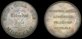TRINITY COLLEGE, DUBLIN, a silver award medal, legend, named (Edwardus Lyle, mdccclii), rev.	 legend, 65mm....
